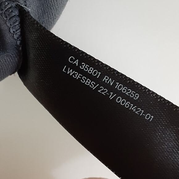 Lululemon Align Tee Crop Short Sleeve Diamond Dye Pitch Gray Womens 8 Scoop Neck - Picture 5 of 9